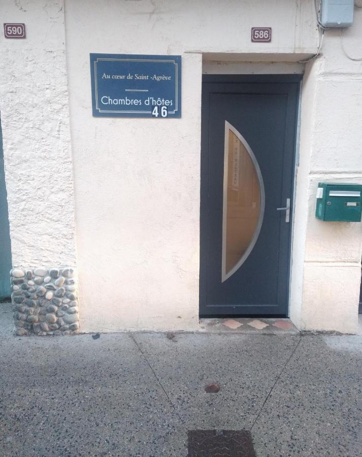 Au Coeur De Saint Agreve -Sejour Chez L'Habitant Exteriör bild